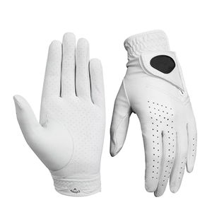Gants de golf de haute qualité en cuir véritable personnalisé gants de golf en cuir Cabretta perméable à l'air en gros - Product Image 1