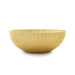 Cuenco decorativo en forma de hoja de oro de lujo, plato central de Metal para servir para decoración del hogar, aperitivos, regalos de frutas - Product Image 5