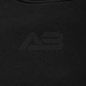 Sweat-shirts d'hiver pour hommes en coton 100% de haute qualité, couleur unie, grande taille - Product Image 6