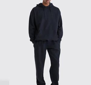 Chándal personalizado unisex, conjunto de pantalones de chándal y Sudadera con capucha, chándal blanco de invierno para hombre, cortavientos, acampanado holgado de invierno - Product Image 6