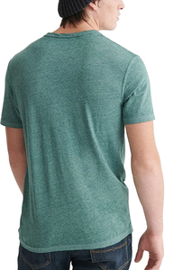 Camiseta de cuello con abertura de la marca Mens Venice Burnout - Product Image 4