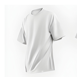 T-shirt à manches courtes en jersey de coton solide à séchage rapide pour homme, idéal pour la gym, la course à pied, l'entraînement, respirant, anti-humidité, léger - Product Image 3