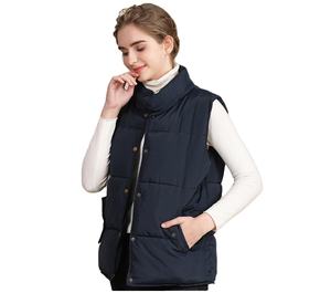 Gilet bouffant coupe-vent 100% en nylon pour hommes, gilet chaud pour l'hiver, respirant et durable, écologique, de meilleure qualité, vente en gros - Product Image 5