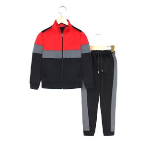 Conjunto Deportivo de Dos Piezas de Verano para Hombre, Chaqueta Cortavientos y Pantalones Deportivos de Poliéster y Algodón, Traje Deportivo Transpirable - Product Image 1