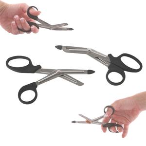 Acero inoxidable táctico EMT emergencia médica Primeros Auxilios paramédico 7,5 "Trauma tijeras curvas vendaje tijeras CE ISO Popular - Product Image 5