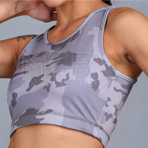 Sujetador deportivo elástico de alto soporte para mujer, ropa deportiva transpirable que absorbe la humedad para correr, Yoga, gimnasio, cómodo y conveniente - Product Image 5