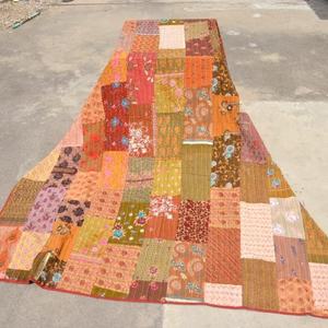 Tapis Vintage effet Patchwork, salon, chambre à coucher, cuisine, lavable, Patchwork, Kilim, effet vieilli, aspect traditionnel - Product Image 1