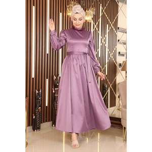 Vestido de Noche Largo con Corte en A y Cintura Natural, Talla XS, para Invitadas de Boda - Product Image 1