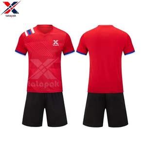 ชุดเตะฟุตบอลแบบทีมแห้งเร็วชุดนักฟุตบอลใส่สบายชุดเล่นกีฬา - Product Image 1