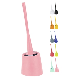 Spirella Move Collection, Spazzola per WC 40,0 x 12,5 x 12,5 cm, Polipropilene, Rosa - Product Image 2