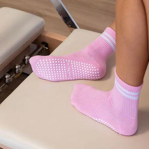 Calcetines Deportivos Antideslizantes con Agarre en el Empeine, de Algodón Elástico, Transpirables, Cómodos, para Yoga, Pilates, Fitness, Ejercicio en Interiores - Product Image 5