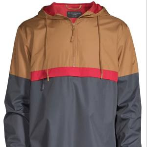 Chaquetas cortavientos de varios colores, chaquetas de mujer Anorak personalizadas, chaquetas negras de nailon/poliéster de varios colores para mujer - Product Image 1