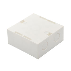 Accessoires de câblage électrique de qualité supérieure Boîte de distribution à coulé unique de couleur blanche pure de marque Kevilton pour les acheteurs authentiques - Product Image 1
