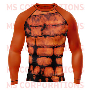 Promotion2025 prix de gros de bonne qualité personnalisé Mma Rash Guards Bjj surf combat hommes Rash Guards - Product Image 3