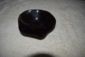 Tazón decorativo chapado en oro negro de resina epoxi japonesa, vajilla de comedor de Metal de aluminio, tazón de Hotel para el hogar - Product Image 2