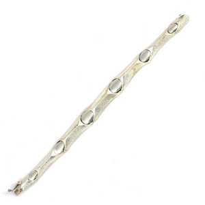 925 Sterling <b>Silver</b> Herringbone <b>Bracelet</b> with Diamond Pearl Zircon Religious <b>Charm</b> <b>Bracelets</b> for Party Wedding Gift Ideas - Product Image 2