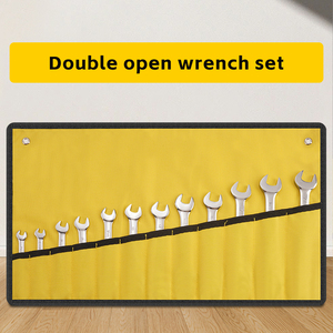 Đôi đã kết thúc mở kết thúc wrenches 6-22mm mô-men xoắn Spanner công cụ phần cứng wrenches Set - Product Image 6