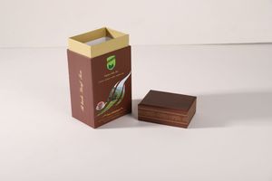 ชุดหลอดกระดาษแข็งทรงสูงแบบพกพาพร้อมฝาปิดชุดหลอดกระดาษบรรจุภัณฑ์ของขวัญ - Product Image 4