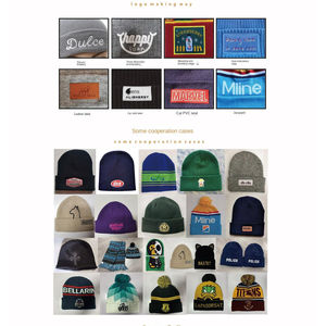 High Quality Wool Blend Jacquard Beanie Hat Custom Logo Wholesale Winter Knit Cap Warm Comfortable Stylish Headwear - Product Image 5