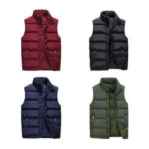 Venta al por mayor OEM puffer chaqueta Logotipo Personalizado Sin Mangas primavera mujeres Poliéster Puff Algodón Invierno Mujeres Abrigo chaleco Puffer Chaqueta - Product Image 4