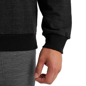 Sudadera de algodón 100% de peso pesado para hombre, novedad 2026, cuello redondo con forro polar, teñido liso, patrón de invierno, tejido ODM - Product Image 6