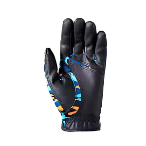 Guantes de golf suaves a todo color Nuevo diseño Durable Transpirable Cómodo Hecho a medida Material de PU Guantes de golf de cuero genuino - Product Image 6