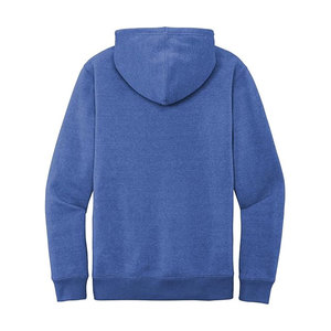 Vente en gros personnalisé unisexe polaire grande taille hommes sweats à capuche bleu unisexe mince coton polaire vierge solide hommes sweats à capuche - Product Image 5