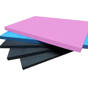 High Quality Pu Sponge Manufacturer High Density Packaging Sponge Sheet Can Be Customized Slice Colorful Eva Foam Rubber Sheet