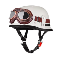 Vente directe usine – Casque de moto rétro style allemand avec design tactique, demi-casques et casques intégraux, lunettes de protection