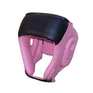 Casco da boxe regolabile per casco da boxe con protezione per la testa all'ingrosso di nuovo Design per casco da kick boxing da allenamento