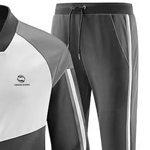 Conjuntos de chándal para hombre de último estilo al por mayor conjunto de chándal unisex de gran tamaño personalizado superventas Conjunto de jogging - Product Image 6