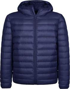 Manteau court matelassé à manches longues pour femme, veste d'hiver avec poches et fermeture éclair - Product Image 4