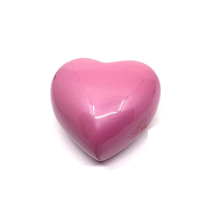 Urnas de metal para cenizas humanas Urnas de cremación decorativas personalizadas Urnas en forma de corazón hechas a mano para cenizas de mascotas a la venta - Product Image 3