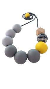 Perles noires de verre perles multicolores bijoux femme hautement polis nouveau design collier collier bijoux de mode - Product Image 3