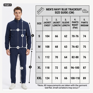 Ensemble de survêtement deux pièces zippé pour homme en polyester/spandex épais délavé, coupe-vent à col montant uni, séchage rapide - Product Image 6