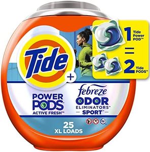 Livraison rapide, Tide Power Pods, pastilles de lessive avec éliminateurs d'odeurs, parfum Printemps & Renouvellement, 45 unités, Achetez maintenant, Qualité supérieure - Product Image 4