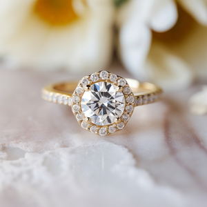 Customized Luxury Engagement <b>Moissanite</b> <b>Ring</b> Brilliant Iced Silver Wedding Gift Jewelry for Men and Women VVS Diamond Cut - Product Image 2