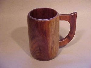 ถ้วยน้ำดื่มแบบพกพาทำจากไม้ไวน์และเบียร์สไตล์นอร์ดิกทำด้วยมือแก้วกาแฟชาและนมสำหรับ - Product Image 5