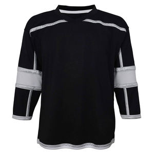 Vente de gros Maillot de hockey sur glace personnalisé de haute qualité pour adultes et jeunes pour la formation OEM Team Wear - Product Image 1