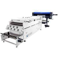 Para Audley 5 cabezales de impresión () 24in (60cm) Premium DTF impresora digital automática de gran formato 1 año de garantía Nuevo pigmento A1