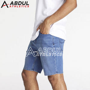 Shorts en jean personnalisés de dernière génération, vente en gros, vêtements décontractés, shorts en jean légers - Product Image 2