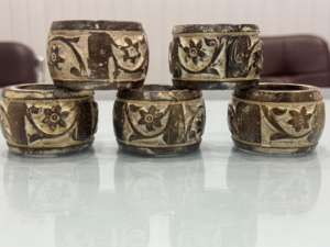 Anillos de Servilleta de Madera Modernos de Alta Calidad para Mesas de Comedor y Cocinas, Venta al por Mayor por Crafts Galore - Product Image 3