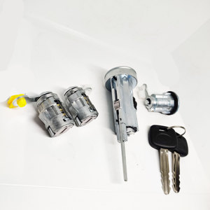 Cylindre <span class=keywords><strong>de</strong></span> serrure <span class=keywords><strong>de</strong></span> <span class=keywords><strong>coffre</strong></span> avec clés pour Toyota Corolla EE90 E9 87-92 OEM 69005-12740 - Product Image 3