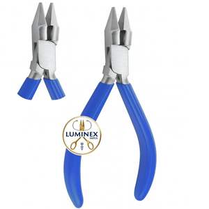 Pince à bec effilé en acier inoxydable avec coupe-fil, poignée confortable, outil de haute qualité pour la fabrication de bijoux et de perles, pour le travail de précision des fils - Product Image 4