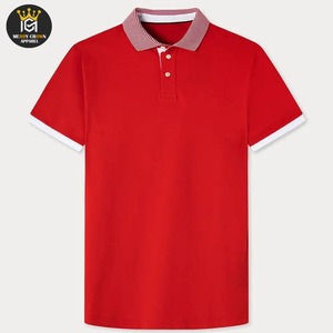 Cómoda camiseta Polo para hombre Camiseta Polo de secado rápido para hombre Camiseta Polo de algodón y poliéster para hombre - Product Image 5