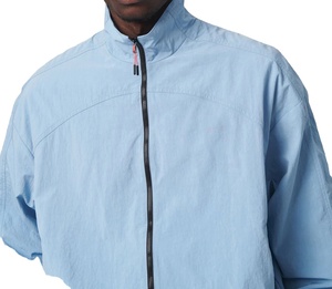 Ensembles coupe-vent à capuche pour hommes de haute qualité Logo personnalisé nouveau Design survêtements imperméables avec fermeture à glissière 2026 - Product Image 4