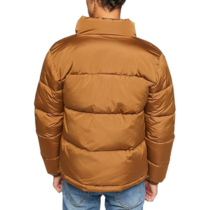 Chaqueta de Invierno Ligera de Alta Calidad para Hombre, con Capucha de Burbuja, Logotipo Personalizado, Cortavientos, Cuello Alto, Acolchada, de Lona, al por Mayor - Product Image 6