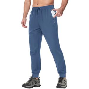 Nouveaux pantalons de survêtement avec poches latérales zippées, pantalons de jogging pour hommes, pantalons de sport décontractés à taille élastique, pantalons amples, vêtements de sport pour la salle de sport - Product Image 2