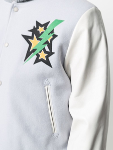 Top diseño al por mayor OEM personalizado moda cadena bordado parche Varsity chaqueta clásica bombardero abrigo para hombres - Product Image 2