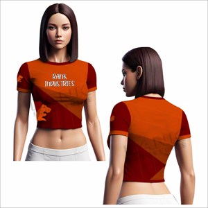 2025 coton Polyester femmes haut court séchage rapide femmes haut court manches courtes femmes haut court - Product Image 6